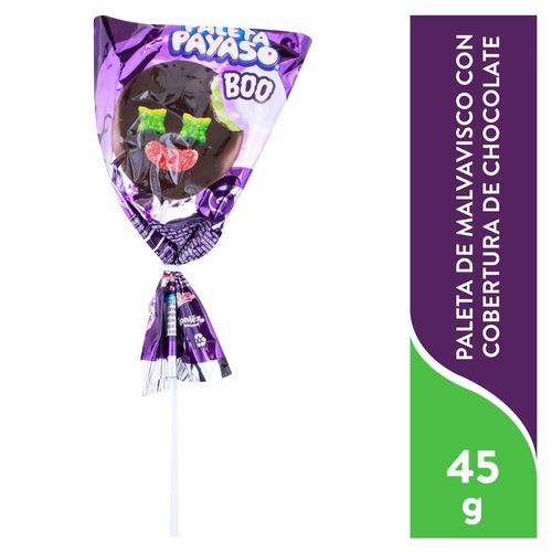 Paleta Payaso Halloween Wc 70px45gr