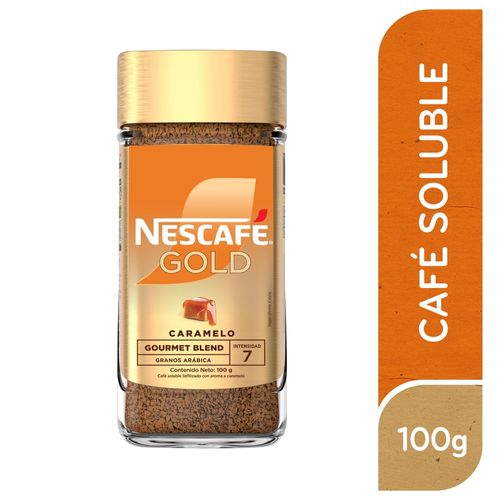 Café Nescafé Gold Caramelo - 100 g