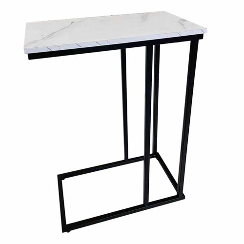 Mesa Auxiliar Mainstays color negro con blanco