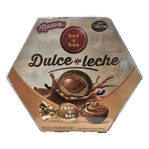 Chocolate Arcor Bon o Bon Dulce Leche Charola Mini - 112 g