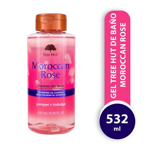 Tree Hut Gel Wash Moroccan Rose 532Ml