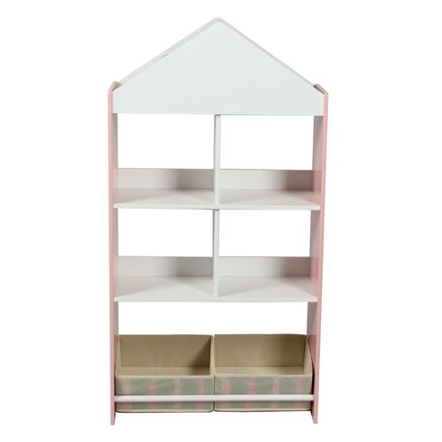 Organizador Infantil Mainstays con forma de casita y 6 divisiones