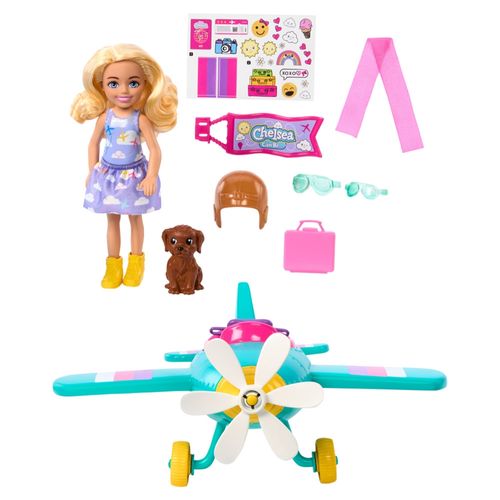 Barbie Chelsea Piloto De Avion