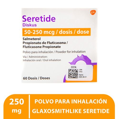 Seretide 250 Mcg 60 Dosis