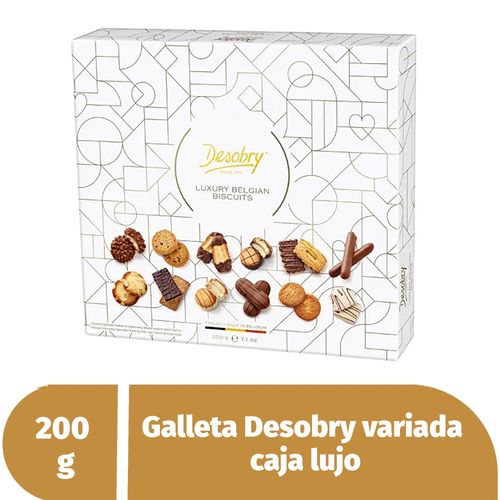 Galleta Desobry variada caja lujo - 200 g