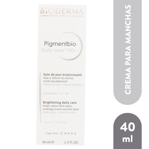 Pigmentbio Daily Care Spf 50 Tubo 40Ml