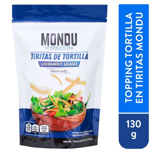 Tortillas Mondu Strips Originales - 130 g