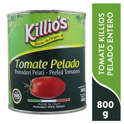 Tomate Killios Pelado Entero - 800 g