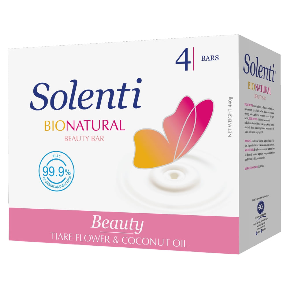 Comprar Jabón Solenti belleza 4 Uds - 440 g | Walmart Guatemala ...