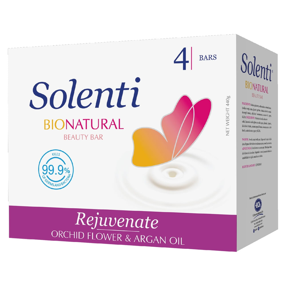 Comprar Jabón Solenti Rejuvenecer de tocador 4 Uds - 440 g | Walmart ...