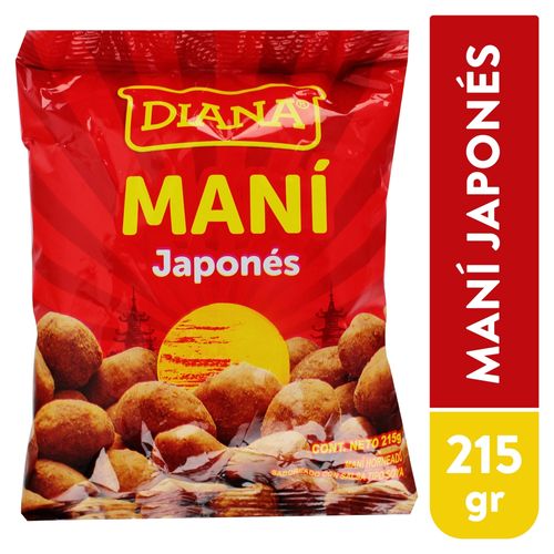 Mani Japones Diana con salsa de soya - 255 g