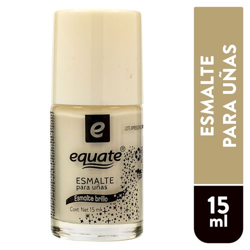 Esmalte Para Uñas Marca Equate Color Blanco - 15 ml