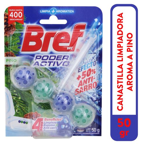 Bref Canastilla Limpiadora Pino 50gr