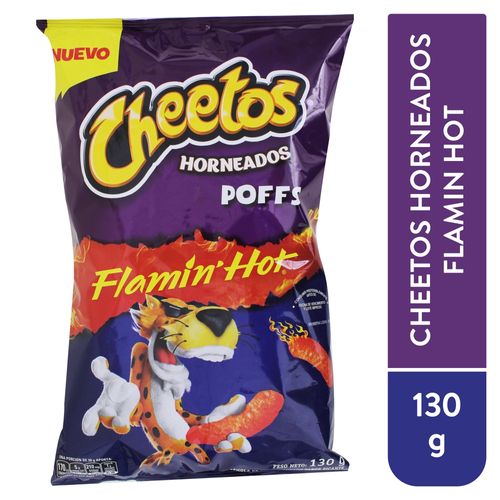 Snack Cheetos horneados flamin' hot - 130 g