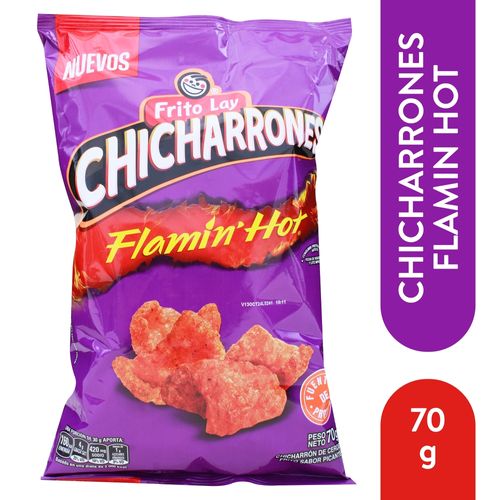 Chicharron Fritolay Flamin Hot - 70 g