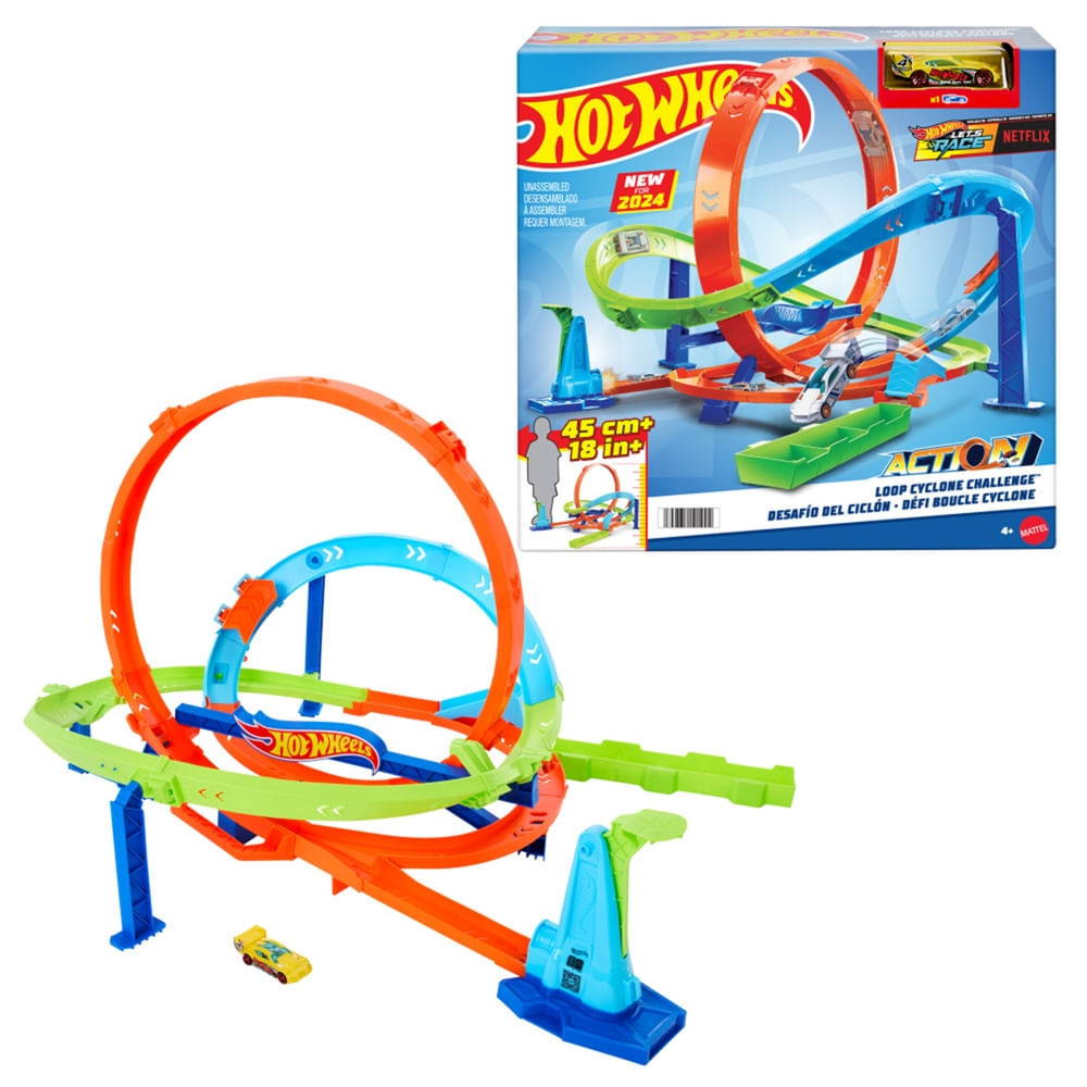 Pista Hot Wheels Accion Desafio Extremo