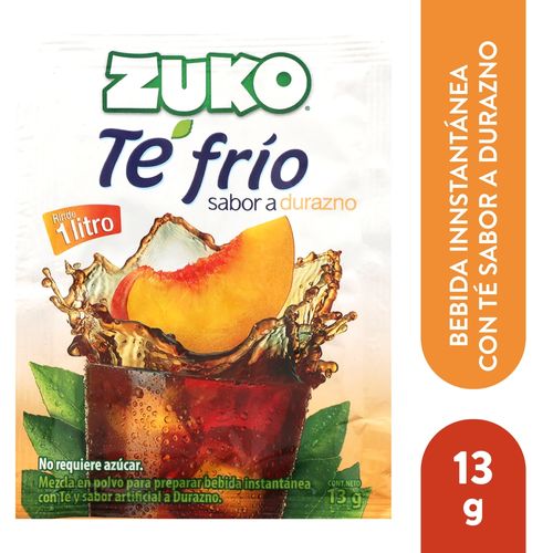 Mezcla Zuko Te Durazno - 13 g