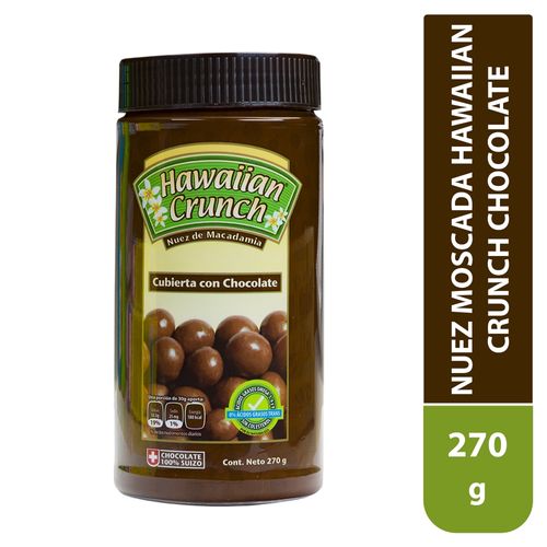 Nuez Moscada Hawaiian Crunch Chocolate - 270 g