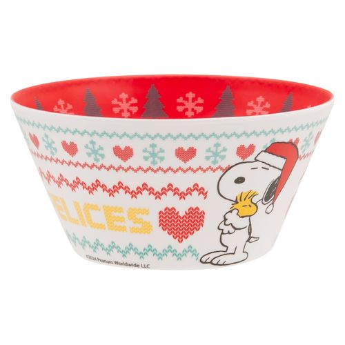 Bowl Snoopy Felices Fiestas 5 Plg