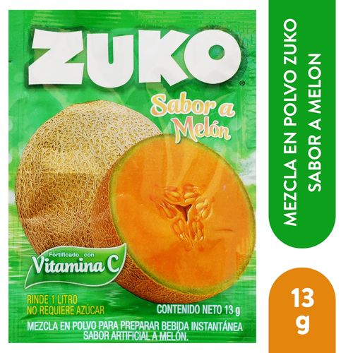 Bebida Zuko Melon 13Gr