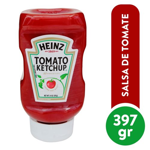 Salsa Kétchup Heinz tomate - 397 g