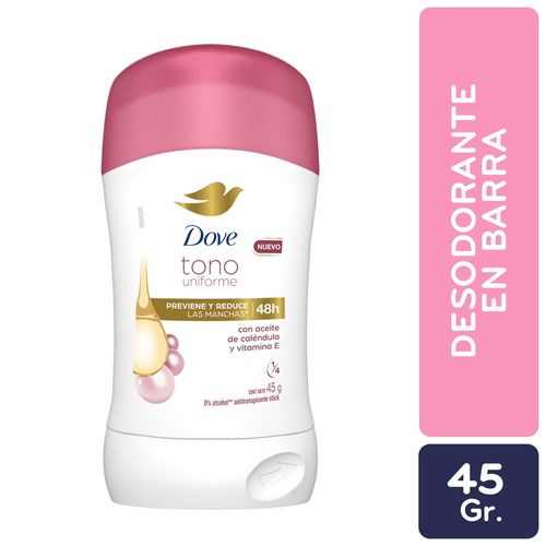 Desodorante en Barra Dove Tono Uniforme Calendula - 45 g