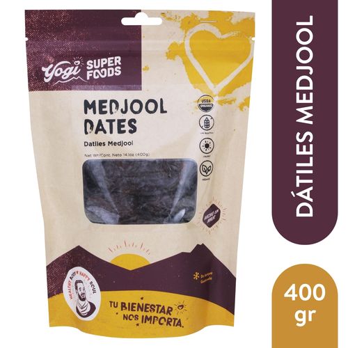 Datiles Medjool Organico Yogi 400Gr