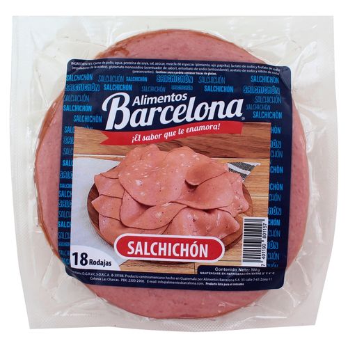 Salchichón Barcelona empacado - 300 g
