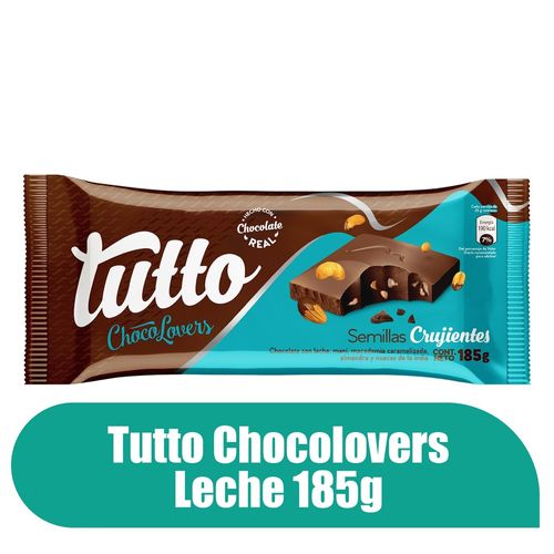 Chocolates Tutto chocolovers mix nueces crocantes - 185 g