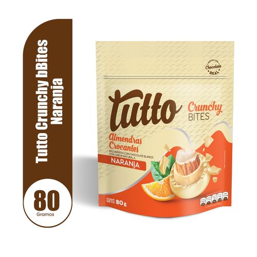 Chocolate Tutto Crunchy Bites Naranja - 80 g