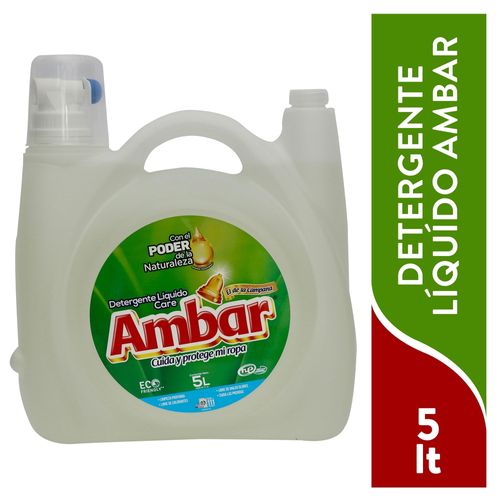 Detergente Liq Ambar Care Nat5000Ml