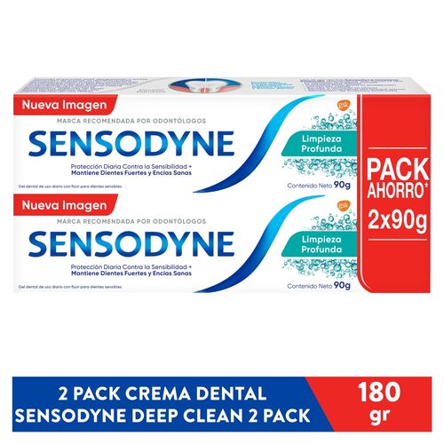 Sensodyne Deep Clean 2pack 180gr