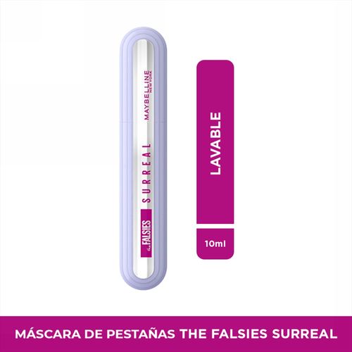 Mascara Maybelline Fals Wsh Black 200Ml