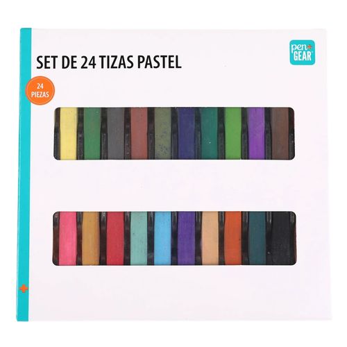 Tizas pastel Pen Gear de colores - 24 pzas