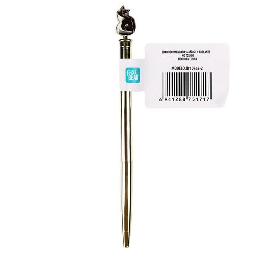 Bolígrafo Pen + Gear metal gato
