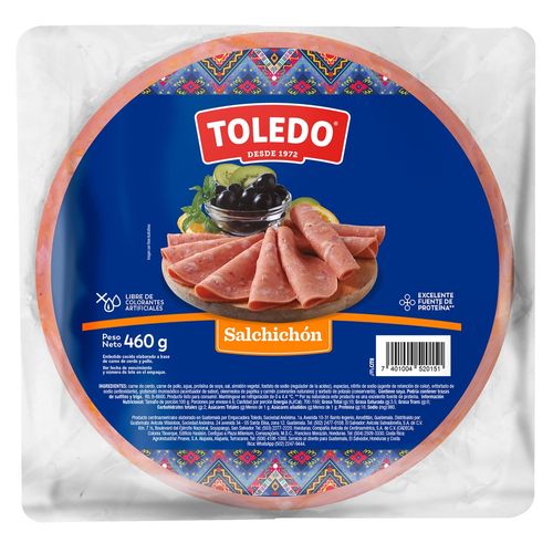 Salchichon Toledo En Rodajas - 460 g
