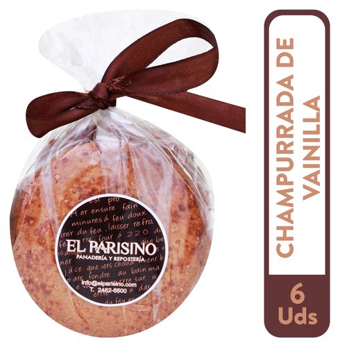 Champurrada Parisino Sabor a Vainilla - 6 Uds