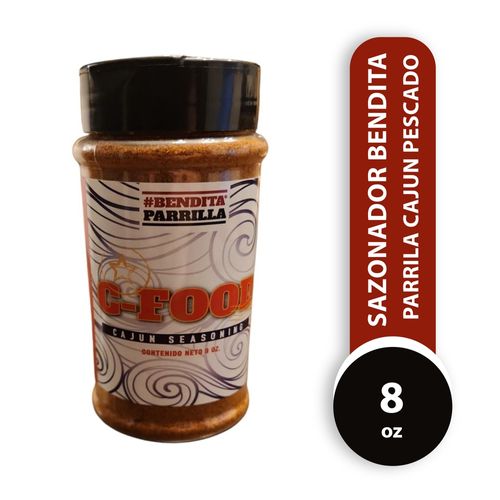 Sazonador Bendita Parrila, Cajun Pescado-8oz