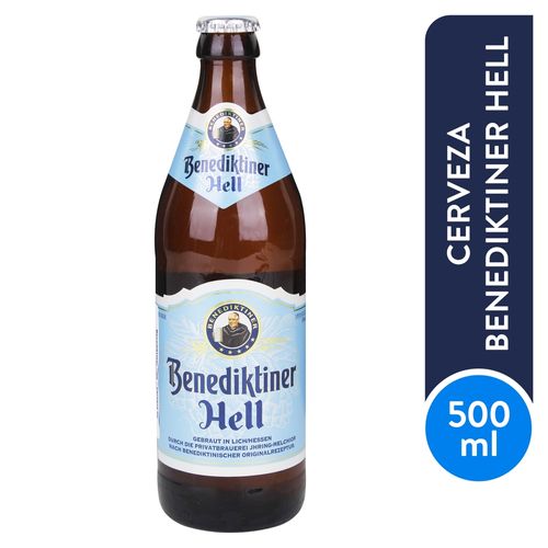 Cerveza Benediktiner Hell De Trigo 500Ml