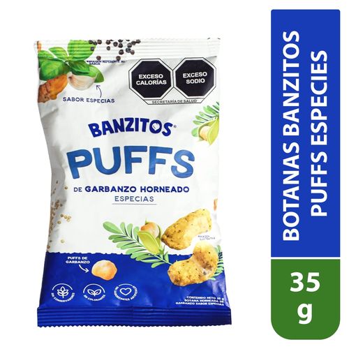 Banzitos Puffs Especies 35G