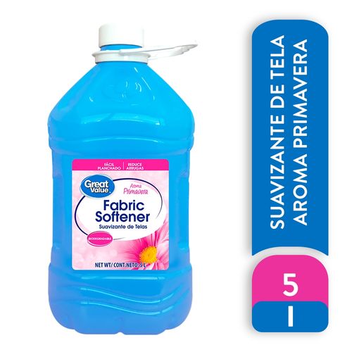 Suavizante Marca Great Value Suavidad Externa Primavera - 5000 ml