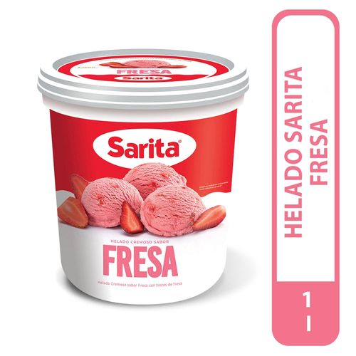 Helado Sarita, Fresa -1L