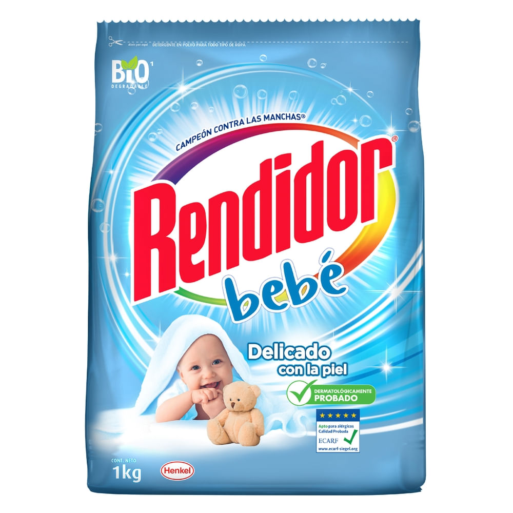 Comprar Detergente Polvo Rendidor Bebé 1kg Walmart Guatemala