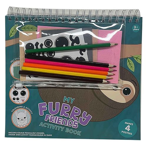 Libro Pen + Gear de actividades my furry friends
