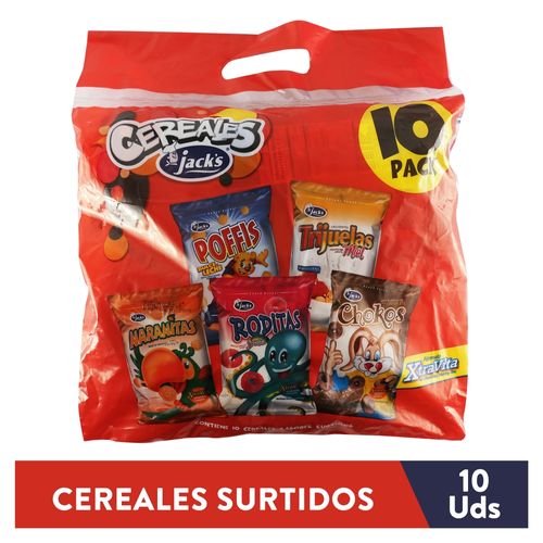 Cereales Jack's Surtidos 10 Pack - 250 g