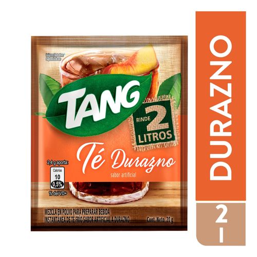 Bebida En Polvo Tang Sabor Té De Durazno Sobre - 20 g