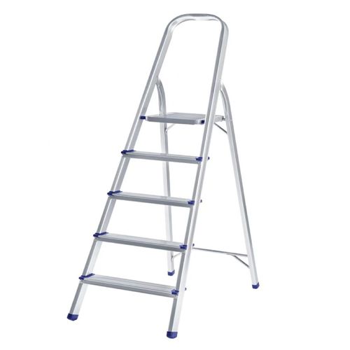 Escalera Hyper Tough de aluminio de 5 peldaños