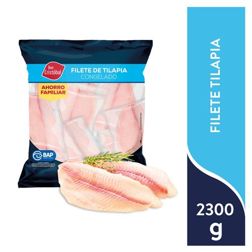 Filete De Tilapia Don Cristóbal Congelado -  2300g