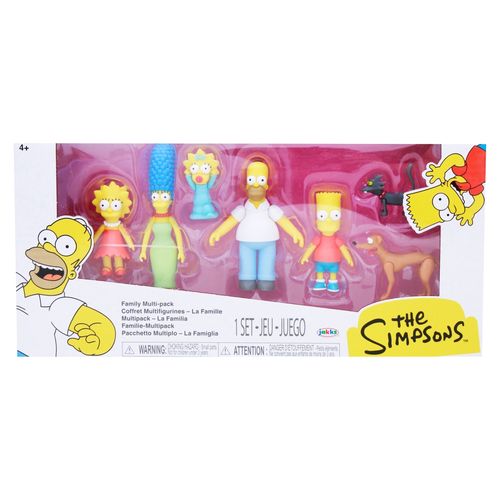 Los Simpsons Figuras 2.5 Pack Familia