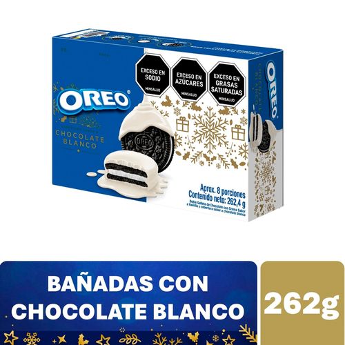 Galletas Oreo cobertura sabor a chocolate blanco 262 g